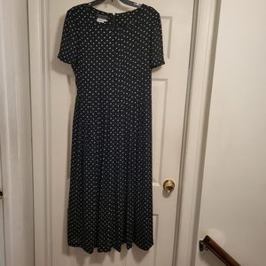 Cynthia Howie dress, pleated front size 8.